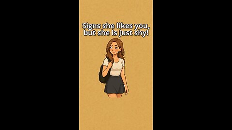 Signs she likes you, but is just shy! Highschool and college edition!