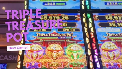 New Game: Triple Treasure Pot Slot 🎰💵🎰