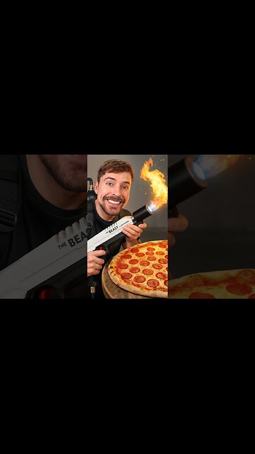 I Cooked A Pizza With Power Tools