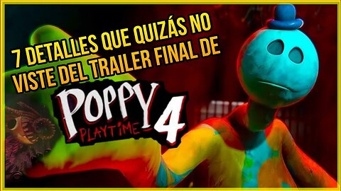 7 detalles ocultos del tráiler de Doey the Doughman en Poppy Playtime Capítulo 4