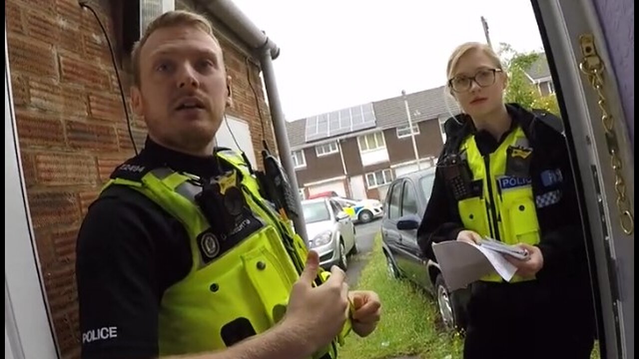 Masonic UK Police Attempt to Gaslight Man For Documenting Stalking/Harassment by Neighbors (Mirror)