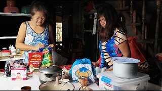 Mama Virgie and Tiya Janet Show Their Gifts: Spaghetti Ingredients and Clothes! 🍝👗
