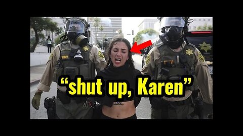 Anti-ICE Karens Getting Arrested In The Funniest Ways!