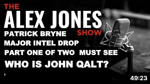 ALEX JONES W/ ALEX NEWMAN AT COP30 SUMMIT THEN EPIC W/ PATRICK BYRNE BREAKING INTEL