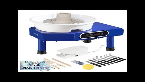 VEVOR Pottery Wheel 10in Ceramic Wheel Forming Machine Foot Pedal ABS Detachable Review