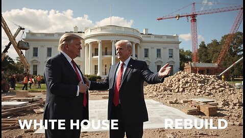 Trump Demolishes The White House 🚜