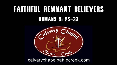 March 9, 2024 - Faithful Remnant Believers