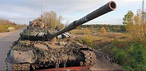 Russian T-72B3M Tanks Storm Heavily Fortified Ukrainian Positions