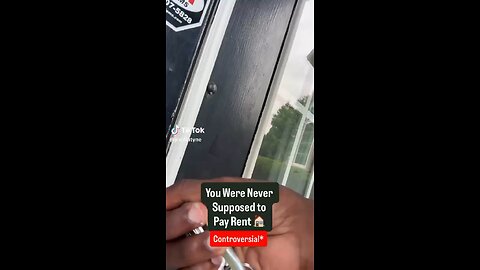 you were never supposed to pay rent