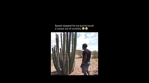 ONLY speed would do this 😭💀 🌵 #ishowspeed #funny #reels #comedy