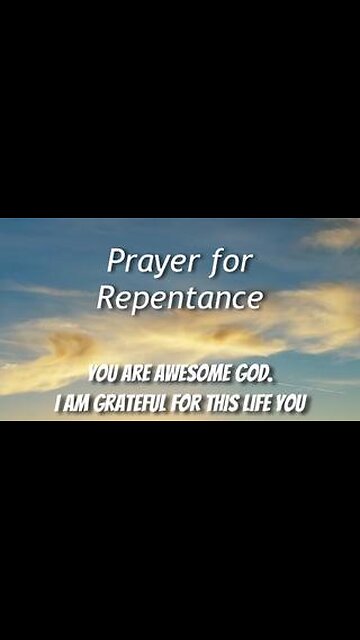 Prayer for Repentance