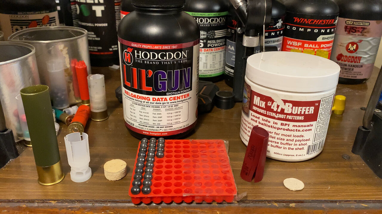 10 Gauge 24 Pellet 00 Buck Handload