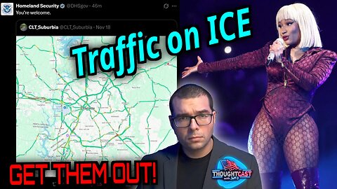 SHOCKING ICE raids in NC. Schools empty, traffic gone. Bondi in charge of black ink. TC 11/19/25