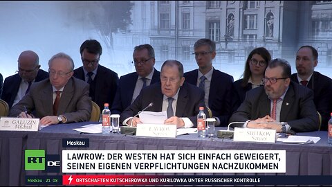 Von Minsk II bis Trumps-Ukraineplan: Lawrow zweifelt am europäischen Willen für Frieden