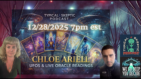 Live Oracle Readings & Multidimensional Healing: Chloe Ariell - Typical Skeptic Podcast #2377