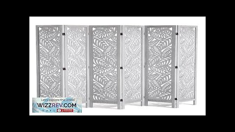 VEVOR Wood Room Divider 6 Panel Wood Folding Privacy Screen 66.9 Inches Review