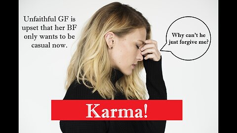 Unfaithful GF is upset that her BF only wants her for "casual purposes" now!