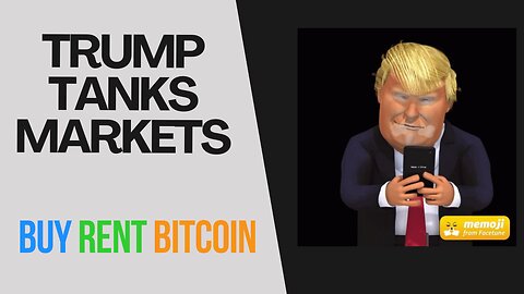 Trump Tanks Markets in 1 Tweet | $1.6 TRILLION GONE!