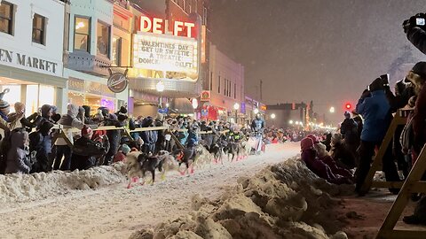 UP200 Sled Dog Race Kicks Off in Downtown Marquette, Michigan After 2-Year Hiatus