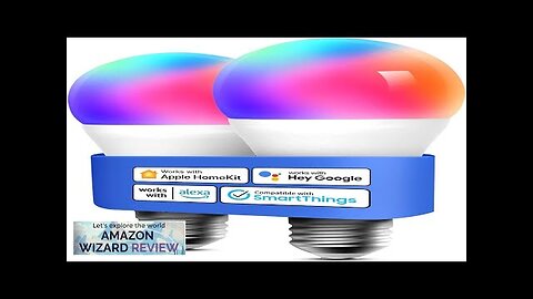 meross Smart LED Light Bulb Smart WiFi LED Bulbs Compatible with Apple Review