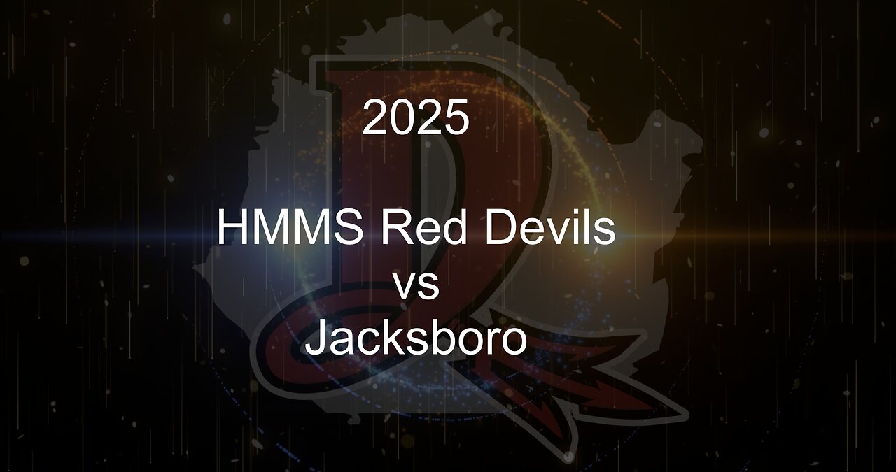 2025 HHMS Red Devils vs Jacksboro