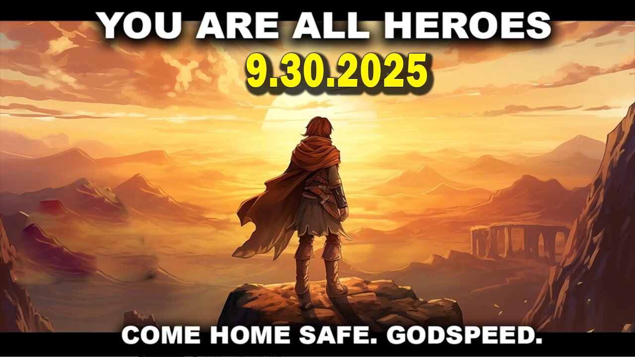 And We Know 9.30.25: For GOD And COUNTRY, Many HEROES On City Streets, More Indictments Coming