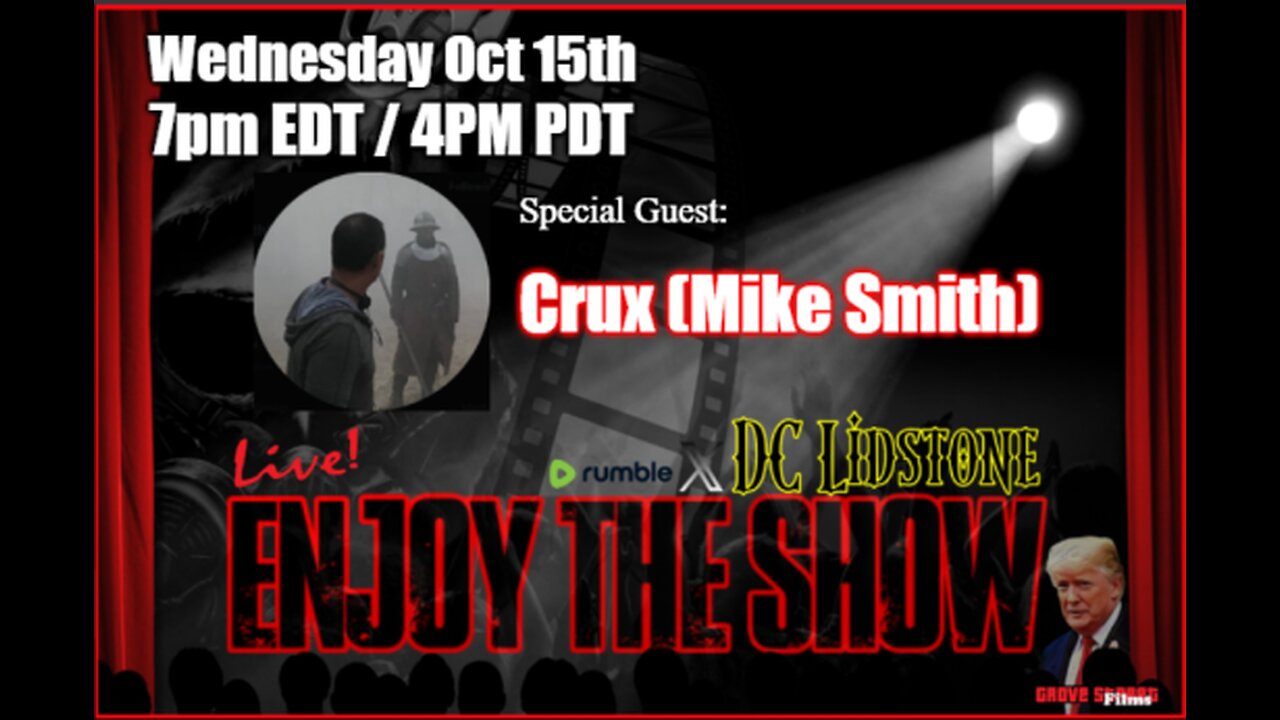 Enjoy The Show - Episode 35 w/ Special Guest Crux (Mike Smith)