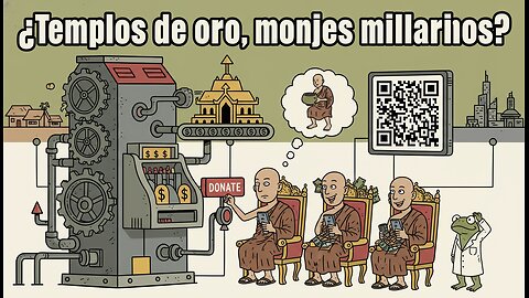 La paradoja de los templos de oro: El oscuro negocio detrás de nuestra necesidad de paz interior