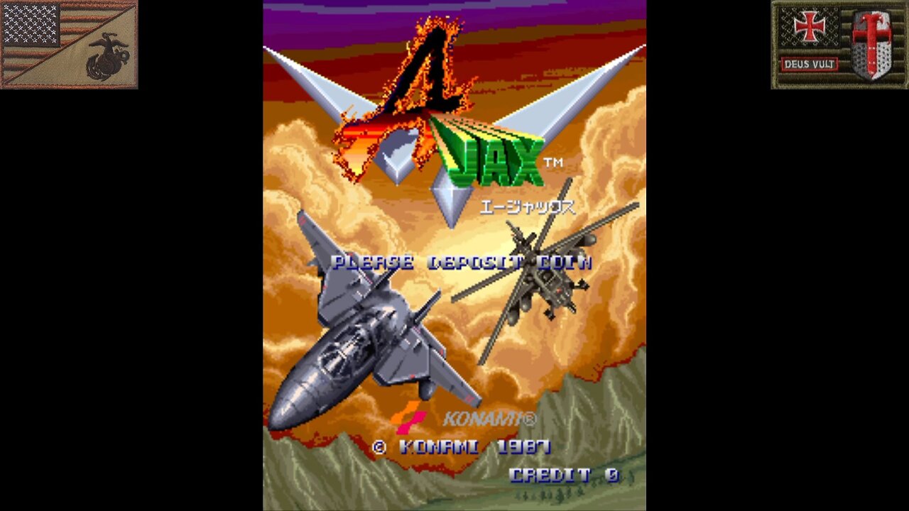 A-Jax (Arcade - Attract Mode) [NA Version of "エージャクス"]