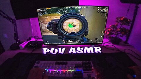 [POV] PUBG MOBILE IPAD VIEW Keyboard Sounds ASMR😴 [Dji Osmo Action 4 POV]