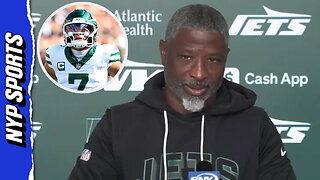 Aaron Glenn WILL NOT name a starting QB for Week 10 matchup with Browns