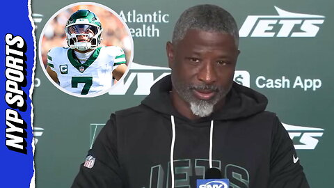 Aaron Glenn WILL NOT name a starting QB for Week 10 matchup with Browns