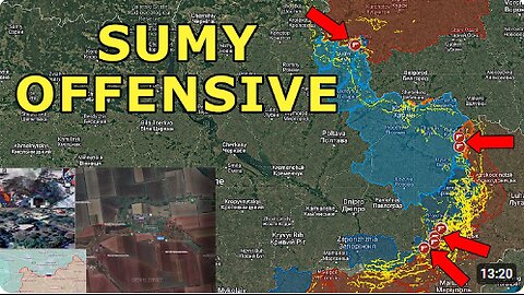 RUAF Storm Sumy Region To Encircle Ukrainian kursk Incursion | Zelensky Not Invited To Negotiations