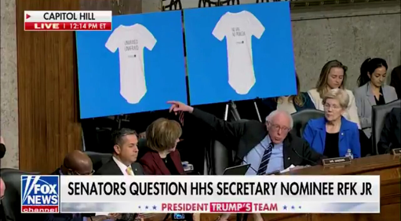 Bernie Sanders Getting Bent Out Of Shape Over Baby Onesies