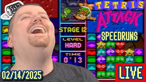 [Tetris Attack Speedruns] Friday Night Salt Mines: Feeling Not So Raven Edition, Doods!