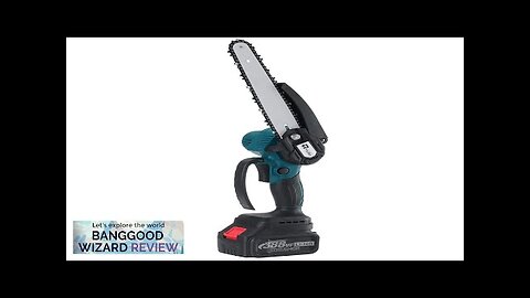 Wolike 388VF 8 Inch Cordless Electric Chain Saw One-Hand Wood Cutter Pruning Review