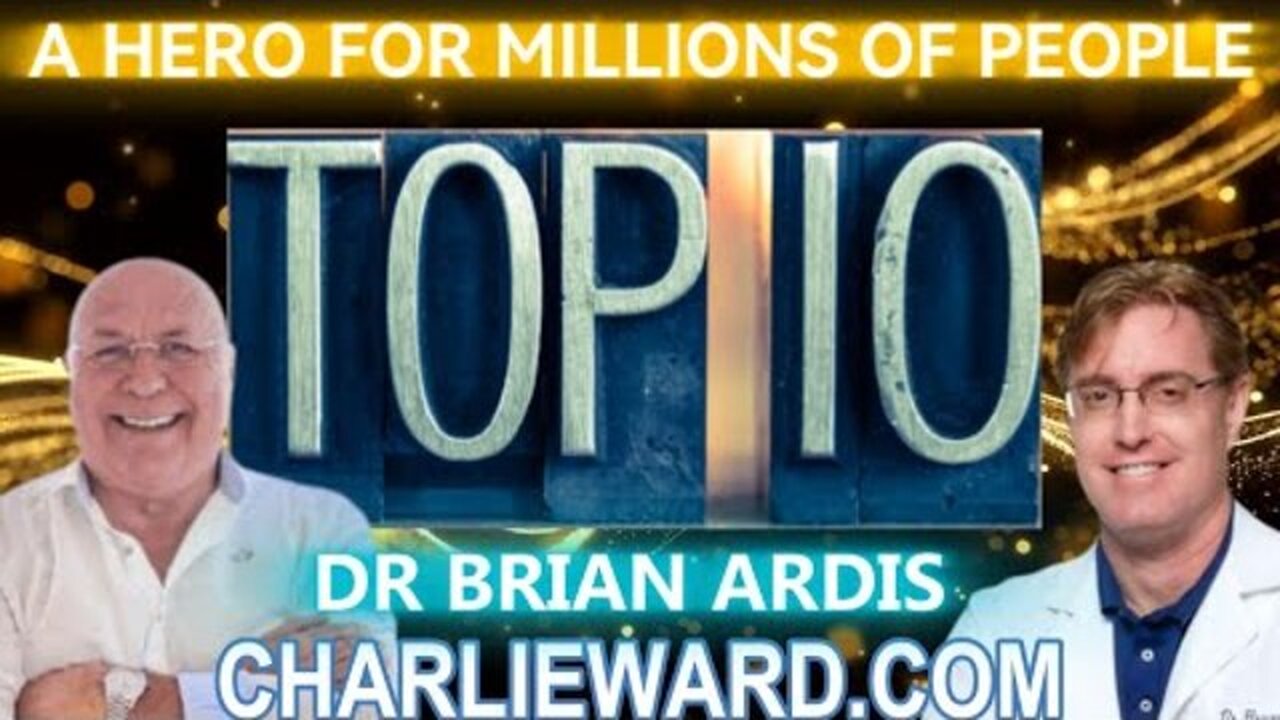 DR BRIAN ARDIS; A HERO FOR MILLIONS OF PEOPLE WITH CHARLIE WARD