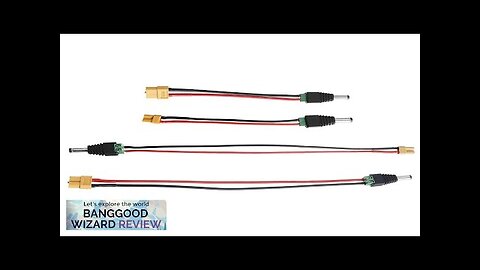 URUAV DC 5.5mm*2.5mm Female to Amass XT30/XT60 Female Connector Plug Cable Review