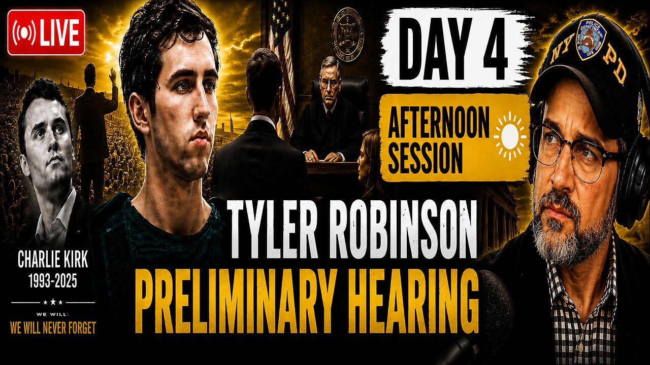 LIVE: Charlie Kirk Case | Tyler Robinson Preliminary Hearing - Day 4 (PM) | Litigator Legal Analysis