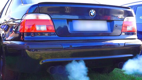 BMW M5 E39 Sound V8 Cold Start Up Revs Revving BerlinTomek