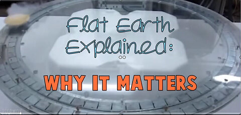 SPINNING WATERBALL GLOBE LIE HIDES GOD!
