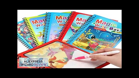 NEW Kids Magic Water Drawing Books Coloring Books Painting Toys for Kids Review