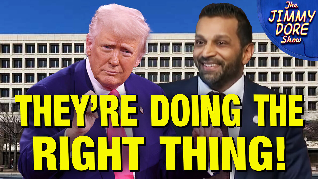 The Left Needs To EMBRACE Trump Dismantling The FBI! w/ Matt Taibbi