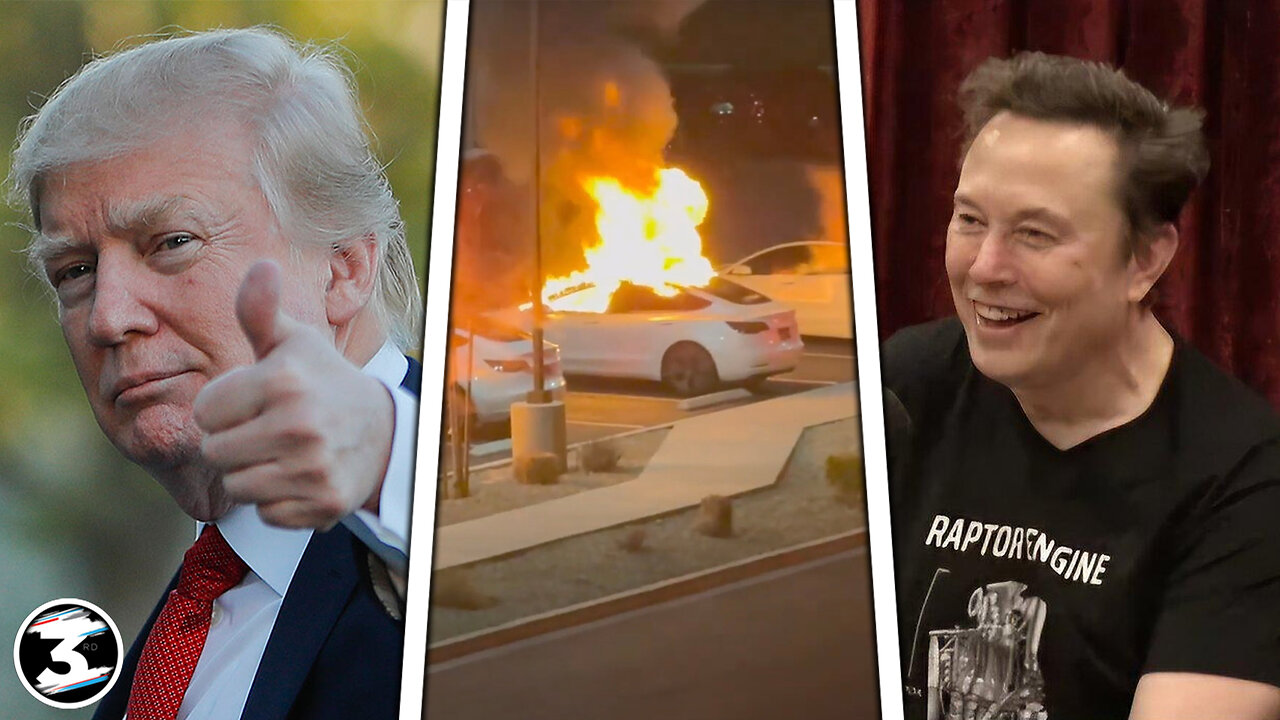 Tesla Vehicles Firebombed. 'Mostly Peaceful' Protests Strike Again! | 3rd Party Politics