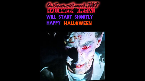 on the air with mark LIVE Halloween special !!!