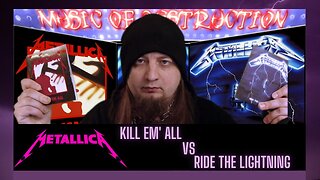 ⚔Metallica Kill Em All Vs Ride The Lightning⚔