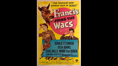 Francis Joins the WACS (1954) | Directed by Arthur Lubin