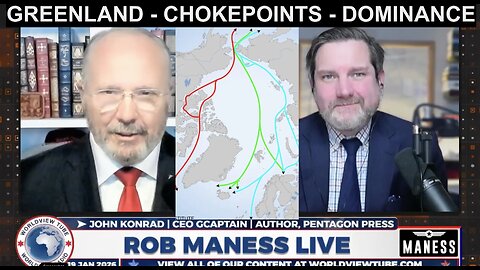 Greenland, Maritime Strategy, Maritime Superiority | The Rob Maness Show EP 625