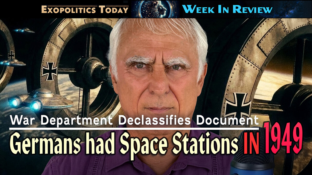 Declassified Secret Document refers to German Space Stations in 1949