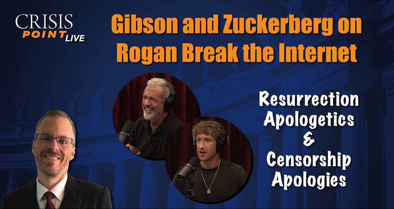 Gibson and Zuckerberg on Rogan Break the Internet